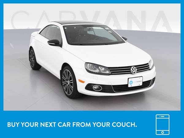 2014 VW Volkswagen Eos Komfort Convertible 2D Convertible White for sale in Tustin, CA – photo 12