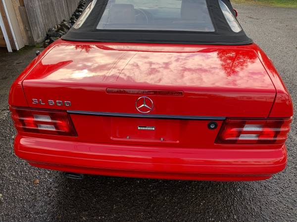 MERCEDES-BENZ SL600 Rare RED - cars & trucks - by owner - vehicle... for sale in Winston, OR – photo 5