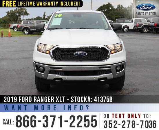 2019 FORD RANGER XLT Camera, Touchscreen, FordPass Connect for sale in Alachua, FL – photo 2