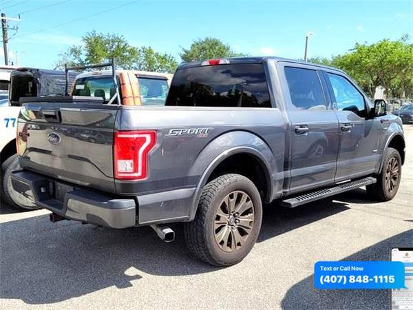 2016 Ford F-150 F150 F 150 XLT SuperCrew 5 5-ft Bed 4WD - Call/Text for sale in Kissimmee, FL – photo 4