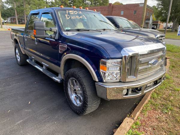 2008 Ford F250 Crew Cab 4x4 Lariat 6.4 Diesel 155k Miles - cars &... for sale in Wallace, NC – photo 2