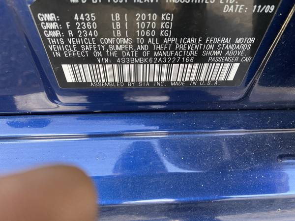 2010 Subaru Legacy 2 5I limited for sale in Stoughton, MA – photo 5