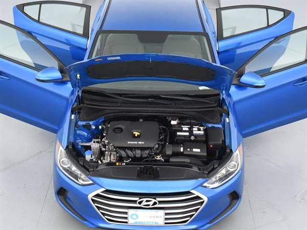 2017 Hyundai Elantra SE Sedan 4D sedan Blue - FINANCE ONLINE for sale in Charleston, SC – photo 4