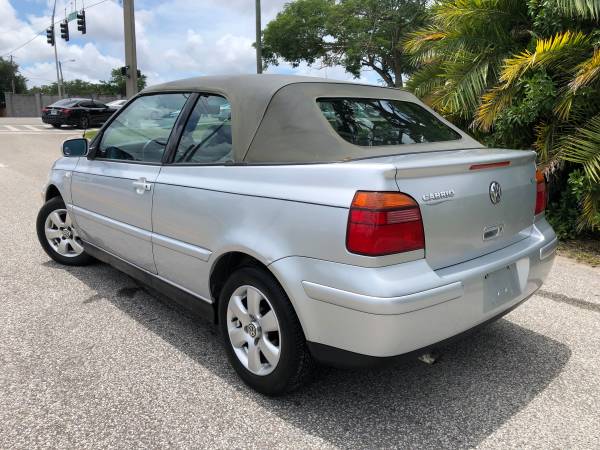 2002 VOLKSWAGEN CABRIO GLX*CONVERTIBLE*CLEAN CAR FAX for sale in Clearwater, FL – photo 7