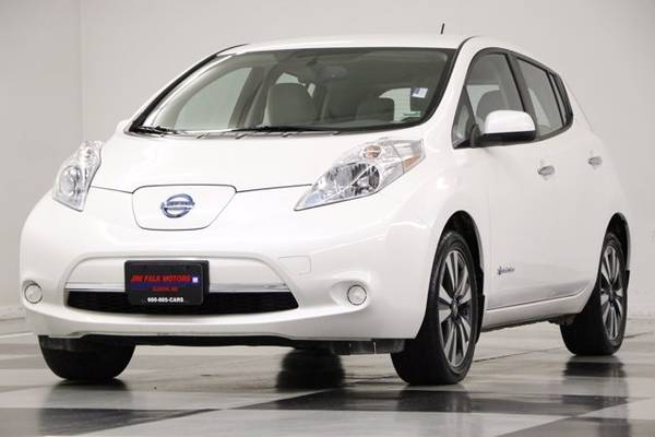 HEATED SEATS - CAMERA White 2016 Nissan Leaf SV ZEV Hatchback for sale in Clinton, MO – photo 20