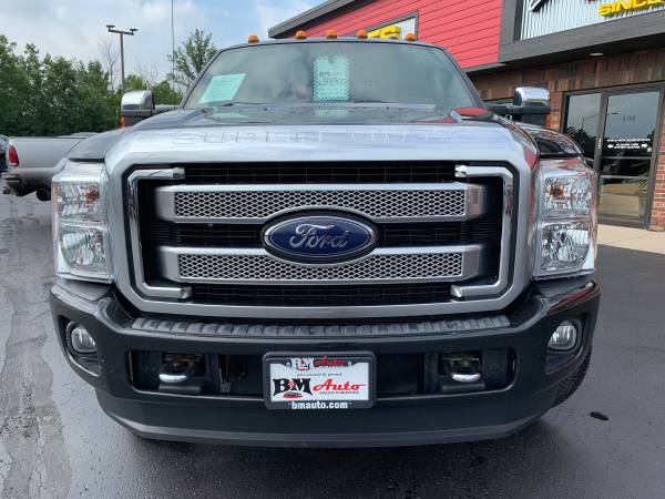 2015 Ford F-350 Platinum Crew Cab Long Bed 4WD - Diesel - Loaded! for sale in Oak Forest, IL – photo 2