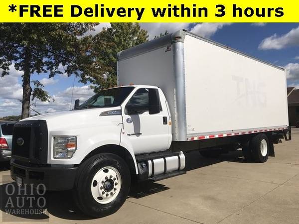 2016 Ford F-650SD Box Truck Powerstroke DIESEL Liftgate We Finance -... for sale in Canton, WV – photo 2