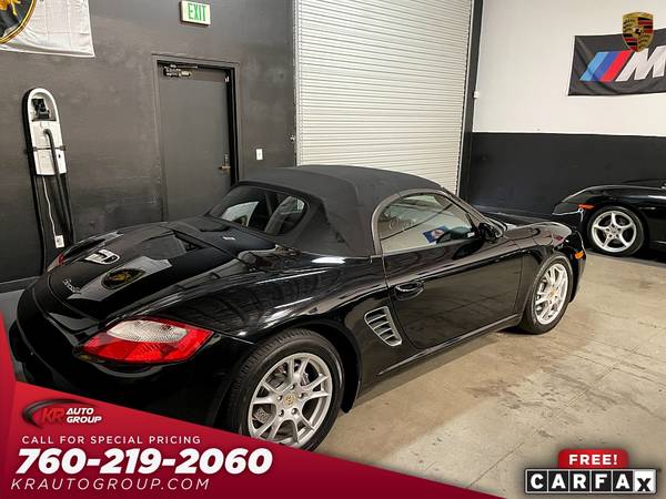 2006 PORSCHE BOXTER 5 SPD MANUAL TRIPLE BLACK MUST SEE - cars & for sale in Palm Desert , CA – photo 6