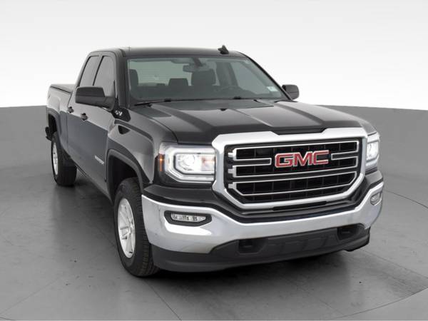 2018 GMC Sierra 1500 Double Cab SLE Pickup 4D 6 1/2 ft pickup Black... for sale in Green Bay, WI – photo 16