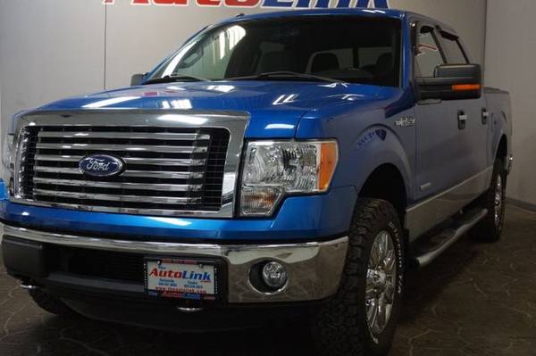 2011 Ford F150 SuperCrew Cab, XLT Pickup 4D 5 1/2 ft - Blue for sale in Bartonville, IL – photo 6