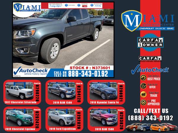 2018 Chevrolet Colorado LT 4X4 TRUCK -EZ FINANCING -LOW DOWN! - cars... for sale in Miami, OK – photo 24