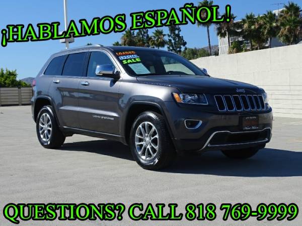 2014 Jeep Grand Cherokee Limited Back Up Camera, BLUETOOTH,... for sale in North Hollywood, CA