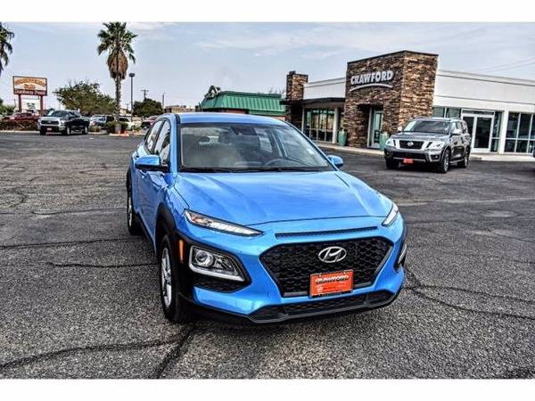 2019 Hyundai Kona SE hatchback Surf Blue - cars & trucks - by dealer... for sale in El Paso, TX – photo 2