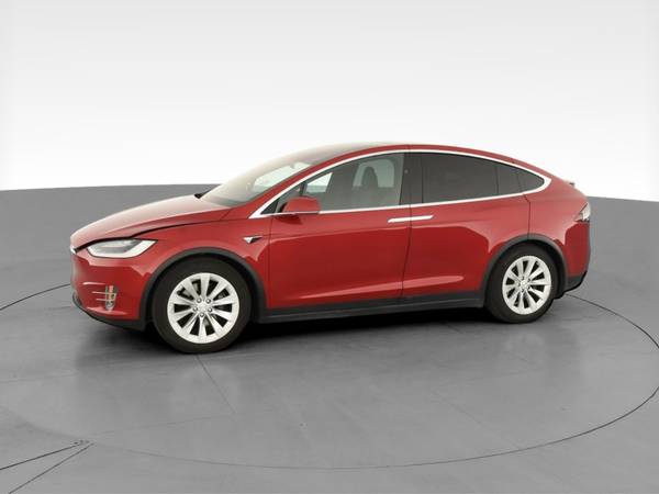 2017 Tesla Model X 75D Sport Utility 4D suv Red - FINANCE ONLINE -... for sale in Atlanta, CA – photo 4