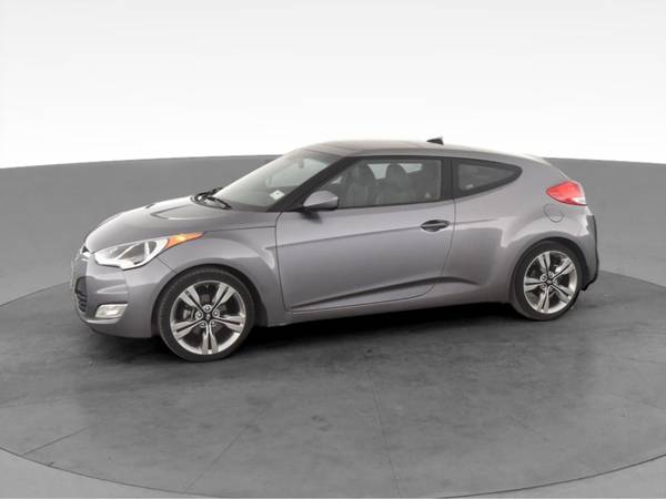 2013 Hyundai Veloster Coupe 3D coupe Gray - FINANCE ONLINE - cars &... for sale in Park Ridge, IL – photo 4