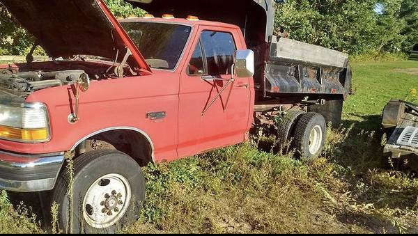 1994 Ford f-350 with dump body for sale in Weare, NH