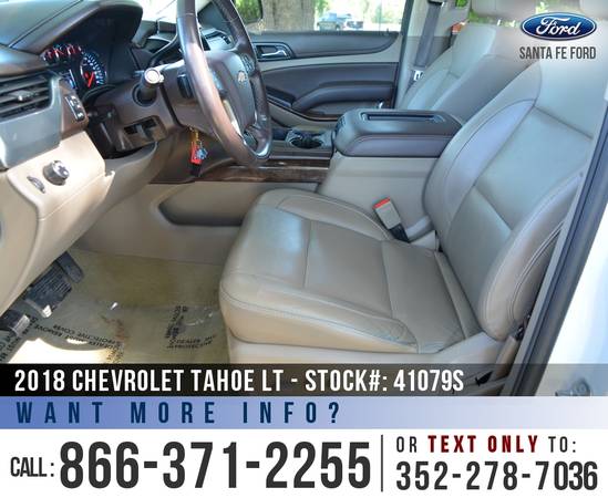 2018 Chevrolet Tahoe LT Remote Start, Camera, Leather Seats for sale in Alachua, AL – photo 12
