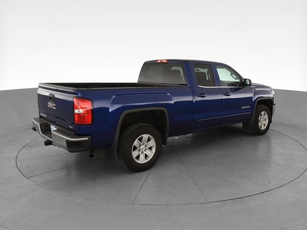 2014 GMC Sierra 1500 Double Cab SLE Pickup 4D 6 1/2 ft pickup Blue -... for sale in Bronx, NY – photo 11
