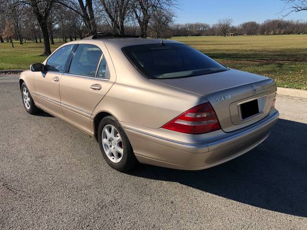 2001 MERCEDES S430 430 500 S500 S CLASS - cars & trucks - by owner -... for sale in Chicago, IL – photo 3