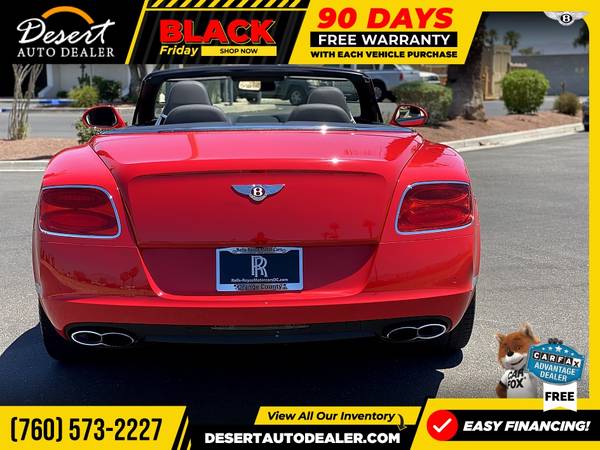 2014 Bentley Continental GT V8 14,000 Miles MULLINER DRIVING... for sale in Palm Desert , CA – photo 7