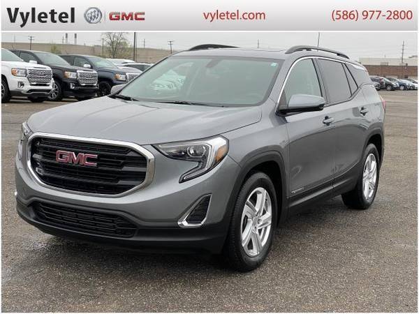 2018 GMC Terrain SUV FWD 4dr SLE - GMC Satin Steel Metallic - cars & for sale in Sterling Heights, MI – photo 5
