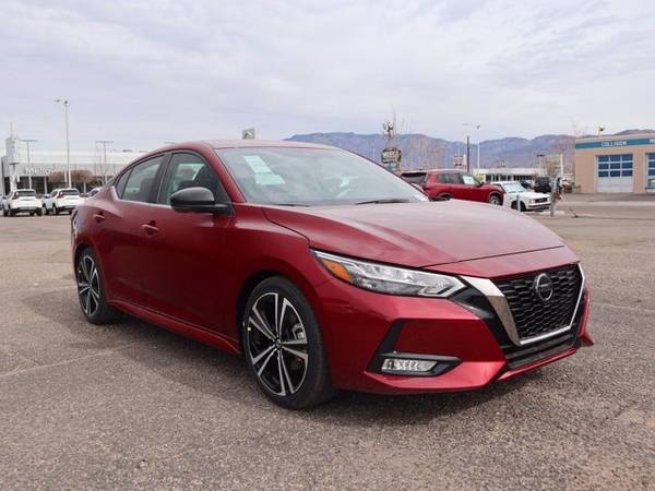 2021 Nissan Sentra sedan Scarlet Ember Tintcoat - - by for sale in Albuquerque, NM – photo 4