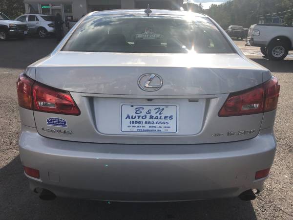 2008 Lexus IS-250 AWD Clean 1-Owner Carfax w/37 Service for sale in Sewell, NJ – photo 5
