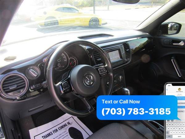 2018 VOLKSWAGEN BEETLE S/Coast ~ WE FINANCE BAD CREDIT - cars &... for sale in Stafford, District Of Columbia – photo 13