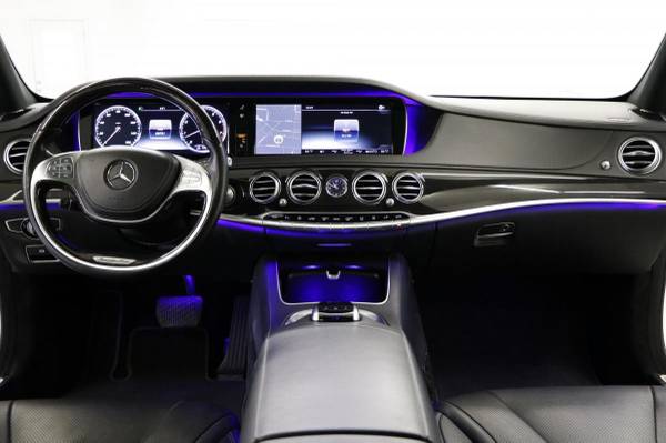 HEATED COOLED LEATHER White 2017 Mercedes-Benz S-Class S 550 Sedan for sale in Clinton, AR – photo 6