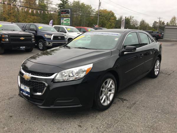 2015 Chevy Malibu 1LT 2.5L Black Only 33K Miles! Guaranteed Credit! for sale in Bridgeport, NY – photo 3