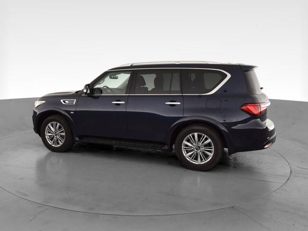 2019 INFINITI QX80 LUXE Sport Utility 4D suv Blue - FINANCE ONLINE -... for sale in Chicago, IL – photo 6