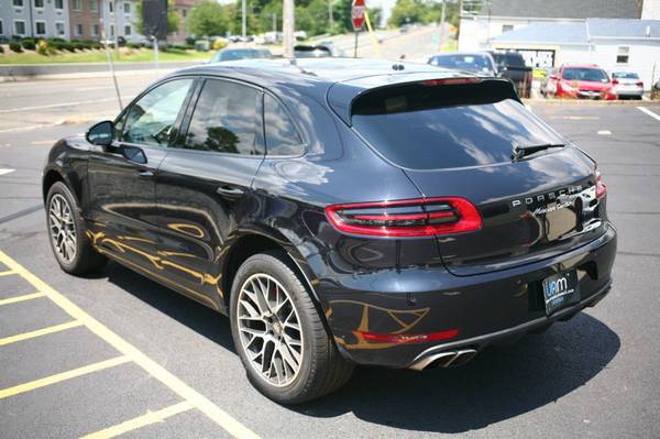 2015 *Porsche* *Macan* *AWD 4dr Turbo* Jet Black Met for sale in south amboy, NJ – photo 5