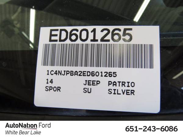 2014 Jeep Patriot Sport SKU:ED601265 SUV - cars & trucks - by dealer... for sale in White Bear Lake, MN – photo 21