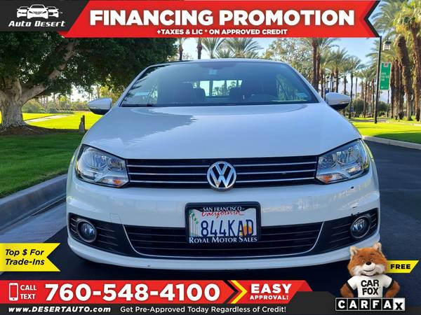 2012 Volkswagen EOS Lux Only $255/mo! Easy Financing! - cars &... for sale in Palm Desert , CA – photo 5