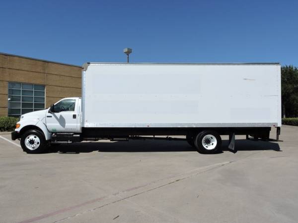 2012 Ford F750 26 FOOT BOX TRUCK W/CUMMINS with 15.14 sm, 80000 psi... for sale in Grand Prairie, TX – photo 3