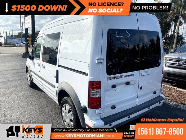 168/mo - 2013 Ford Transit Connect XLT Wagon - - by for sale in West Palm Beach, FL – photo 5