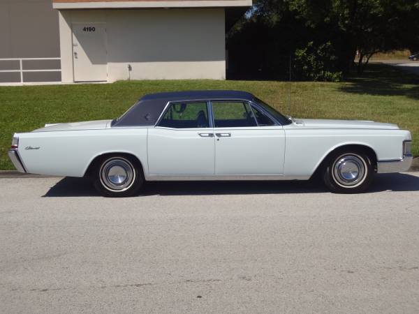 1969 Lincoln Continental (460cid! Suicide Doors! CA/FL Car! Cold A/C!) for sale in tarpon springs, FL – photo 4