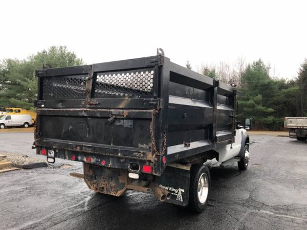 2008 Ford Super Duty F-450 DRW 4WD Reg Cab XL DUMP TRUCK 11 FT BODY... for sale in Kingston, NH – photo 8