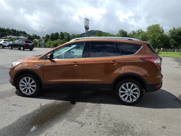 2017 Ford Escape Titanium suv Orange - cars & trucks - by dealer -... for sale in Boone, NC – photo 4