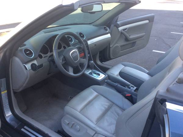 2009 AUDI A4 Quattro Cabriolet - CLEAN - RUNS GREAT - 105K - WARRANTY for sale in Glendale, AZ – photo 9