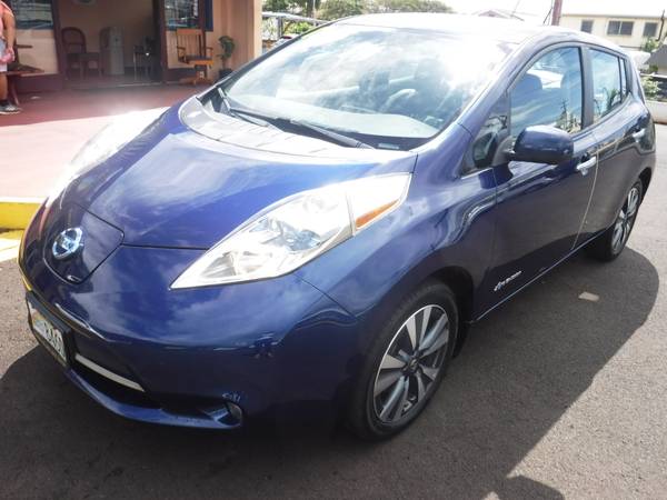 2017 NISSAN LEAF SL New OFF ISLAND Arrival 4/28 One Owner Very for sale in Lihue, HI – photo 9