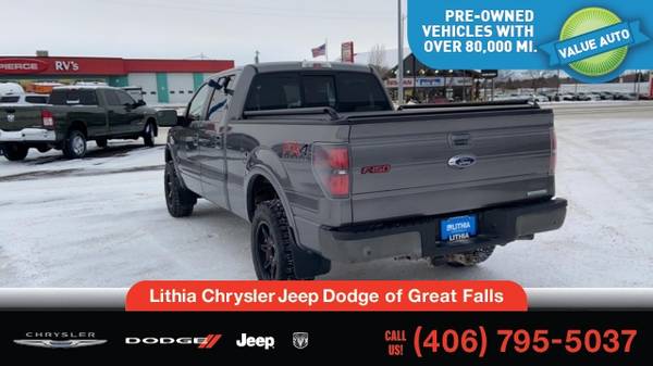 2012 Ford F-150 4WD SuperCrew 145 FX4 - - by dealer for sale in Great Falls, MT – photo 8