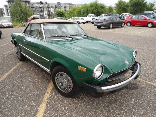 1980 FIAT 2000 SPIDER, Seasonal Close Out Special for sale in Ramsey , MN – photo 3