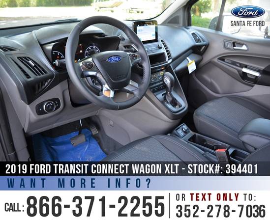 2019 FORD TRANSIT CONNECT WAGON XLT *** SiriusXM, SYNC, GPS *** for sale in Alachua, FL – photo 9