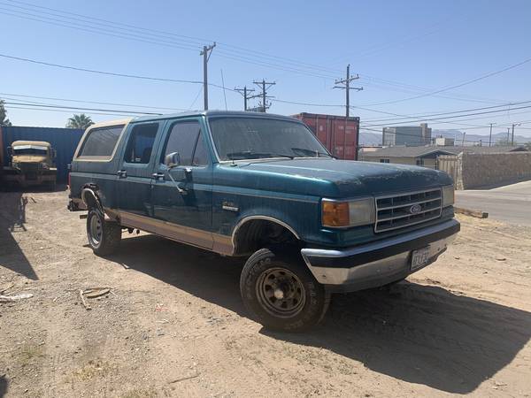 1989 FORD 4 DOOR BRONCO EDDIE BAUER CENTURION 4X4 PROJECT - cars & for sale in El Paso, TX – photo 3