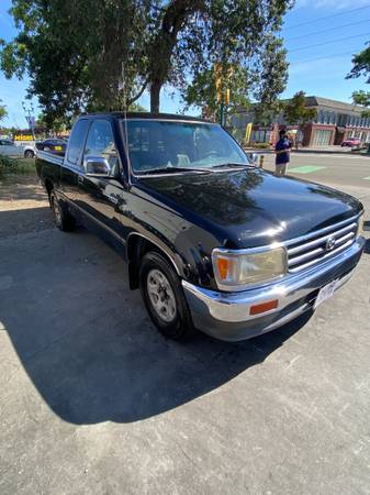 1998 Toyota t100 extra cab short bed 2WD V6 black 1 owner - cars & for sale in Tracy, CA – photo 4