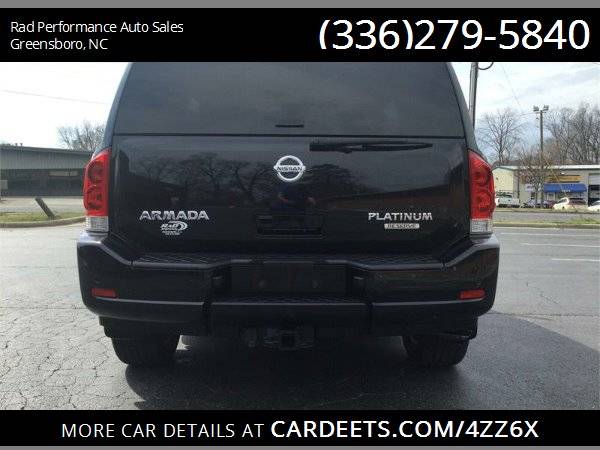 2015 NISSAN ARMADA PLATINUM RESERVE 4X4 - - by dealer for sale in Greensboro, NC – photo 6