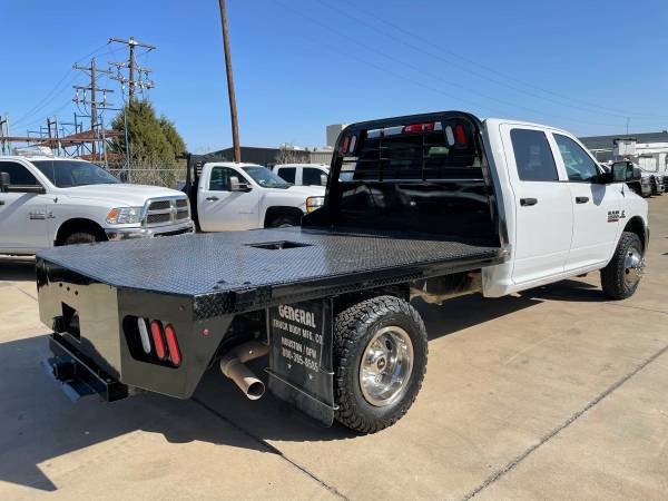 2018 Ram 3500 Crewcab 4x4 Flatbed Dually Cummins Diesel 70k miles for sale in Mansfield, TX – photo 3