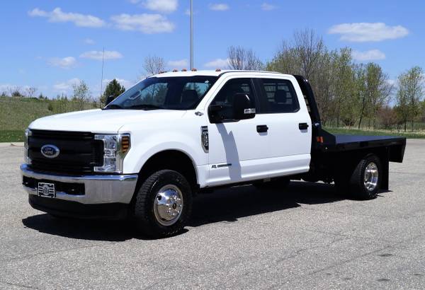 2018 Ford F350 XL - 9ft Flatbed - 4WD 6 7L V8 Power Stroke (C93294) for sale in Dassel, MN – photo 8