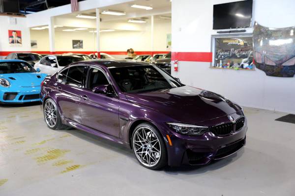 2018 BMW M3 Competition , Daytona Violet Individual , 1 Of 54 GUAR -... for sale in STATEN ISLAND, NY – photo 4
